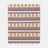 Kleurig aztec-patroon fleece deken (Voorkant)