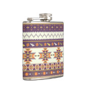 Kleurig aztec-patroon heupfles (Rechts)