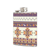 Kleurig aztec-patroon heupfles (Links)