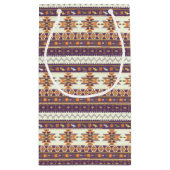 Kleurig aztec-patroon klein cadeauzakje (Achterkant)