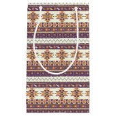 Kleurig aztec-patroon klein cadeauzakje (Voorkant)