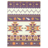Kleurig aztec-patroon klembord (Achterkant)