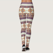 Kleurig aztec-patroon leggings (Achterkant)