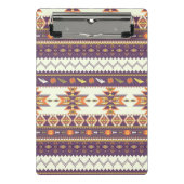Kleurig aztec-patroon mini klembord (Voorkant)