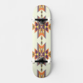Kleurig aztec-patroon persoonlijk skateboard (Voorkant)