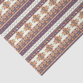Kleurig aztec-patroon tissuepapier (Detail)