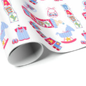 Kleurig babykeukenpapier cadeaupapier (Rol Hoek)