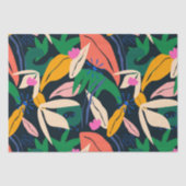 Kleurig bladpatroon, levendig tissuepapier (Voorkant)