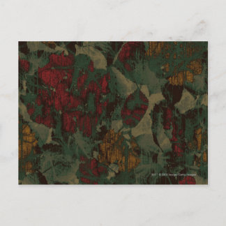 Kleurig bloemenkruitpatroon briefkaart