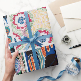 Kleurig bloemetjesontwerp, nieuw, nieuw verpakking cadeaupapier