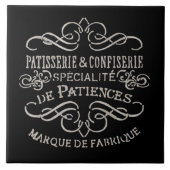 Kleurig bloemontwerp tegeltje (Voorkant)