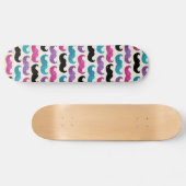 Kleurig broksnurkpatroon (Faux glitter) Skateboard (Horizontaal)