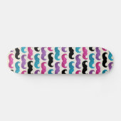Kleurig broksnurkpatroon (Faux glitter) Skateboard (Horizontaal)