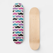 Kleurig broksnurkpatroon (Faux glitter) Skateboard (Voorkant)