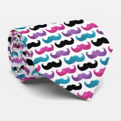 Kleurig broksnurkpatroon (Faux glitter) Stropdas (Opgerold)