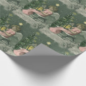 Kleurig  cadeaupapier voor kerstcadeautjes (Hoek)