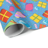 Kleurig cadeaupapier voor vulling (Rol Hoek)