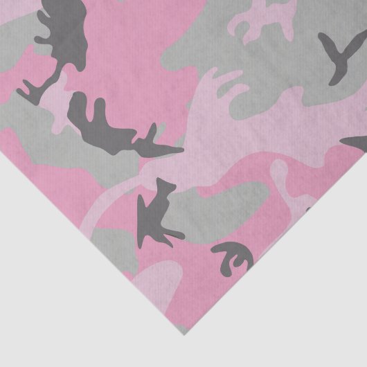 Kleurig camouflage-ontwerp tissuepapier (Detail)