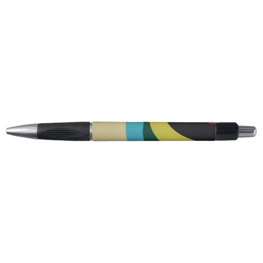 Kleurig curvepatroon pen (Voorkant)