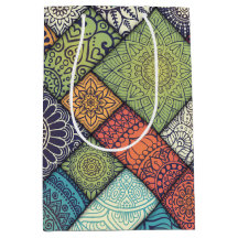 Kleurig diagonaal patroon