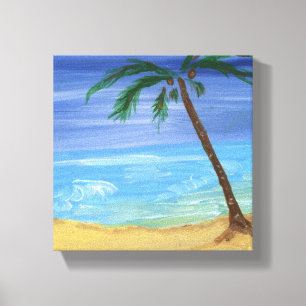 Kleurig doorsnede schilderdoek canvas afdruk
