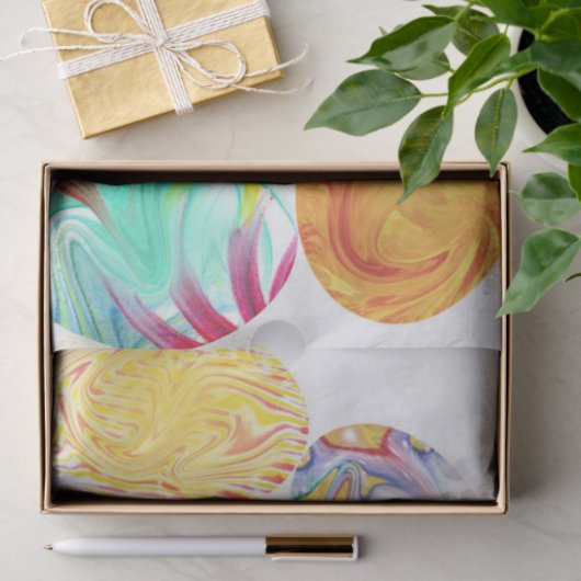 Kleurig Elegant Paaspapier Tissuepapier (Geschenk)
