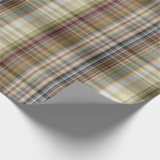 Kleurig en kleurrijk speldenpapier cadeaupapier (Hoek)