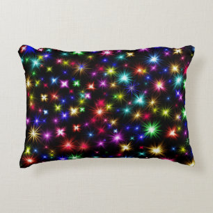 Kleurig Fireworks-patroon Accent Kussen