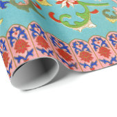 Kleurig flessenpatroon Verpakkingspapier Cadeaupapier (Rol Hoek)