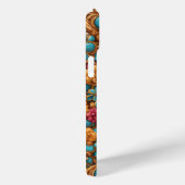 Kleurig floreel patroon Case-Mate iPhone case (Achterkant / Rechts)