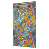 Kleurig floreel patroon klembord (Links)