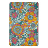 Kleurig floreel patroon mini klembord (Achterkant)