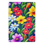 Kleurig floreel patroon mini klembord (Achterkant)