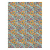 Kleurig floreel patroon tafelkleed (Voorkant)