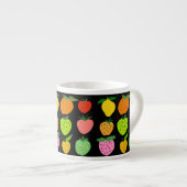 Kleurig fruitig patroon botchina mok (Voorkant rechts)