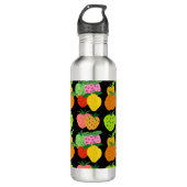 Kleurig fruitig patroon waterfles (Voorkant)