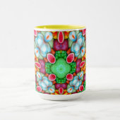Kleurig fruitpatroon mok (Midden)