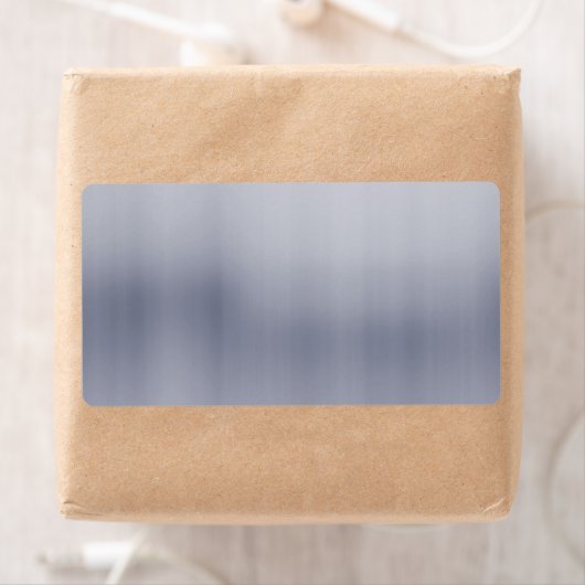 Kleurig geborsteld aluminium getextureerd etiket (Insitu)