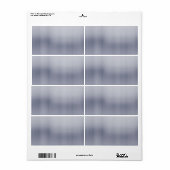 Kleurig geborsteld aluminium getextureerd etiket (Full Sheet)