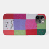  kleurig gebreid breiswerk Case-Mate iPhone case (Achterkant (horizontaal))