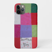  kleurig gebreid breiswerk Case-Mate iPhone case (Achterkant)