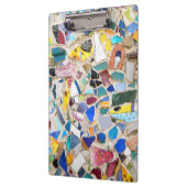 Kleurig gebroken afbeelding van de aardewand klembord (Links)