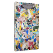 Kleurig gebroken afbeelding van de aardewand klembord (Rechts)