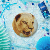 Kleurig, geïllustreerd papieren bord - Lion (Feest)