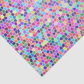 Kleurig gekleurd glas tissuepapier (Detail)