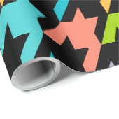 Kleurig geluiddempend patroon 2 - Verpakking P Cadeaupapier (Rol Hoek)