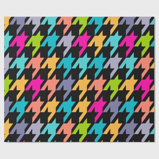 Kleurig geluiddempend patroon 2 - Verpakking P Cadeaupapier (Vlak)