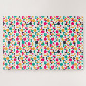 Kleurig geometrisch ontwerp legpuzzel (Horizontaal)