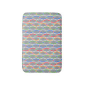 Kleurig geometrisch patroon. badmat (Voorkant Verticaal)