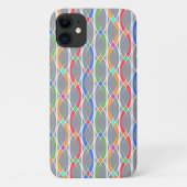 Kleurig geometrisch patroon. Case-Mate iPhone case (Achterkant)